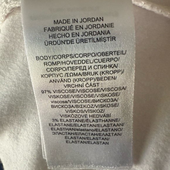 Lauren Ralph Lauren White Sleeveless Muscle Tee blouse - Picture 4 of 4